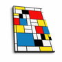 Wallity FAMOUSART-020 Lienzo Decorativo de Piet Mondrian 45 x 70 cm